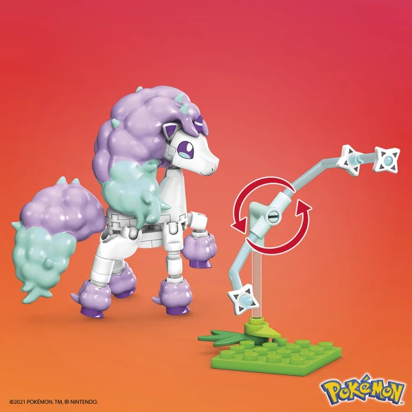 MEGA CONSTRUX POKEMON POWER PACK - GALARIAN PONYTA 64  pcs