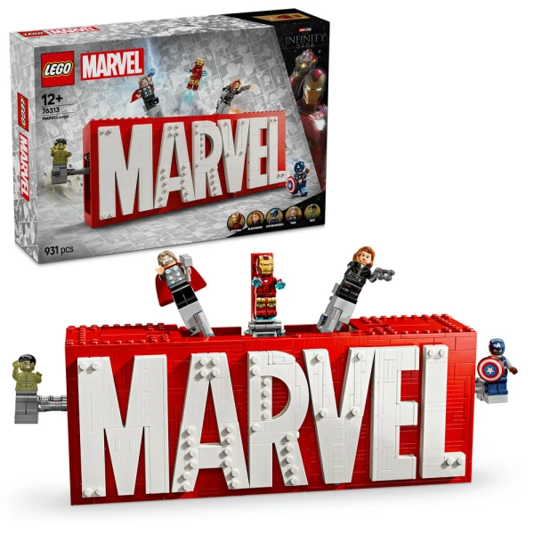 LEGO® MARVEL: MARVEL LOGO & MINIFIGURES