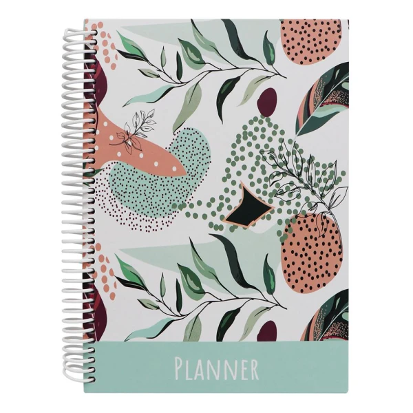 PLANNER NOTEBOOK 17X24 cm 100 SHEETS TESORO - 6 DESIGNS