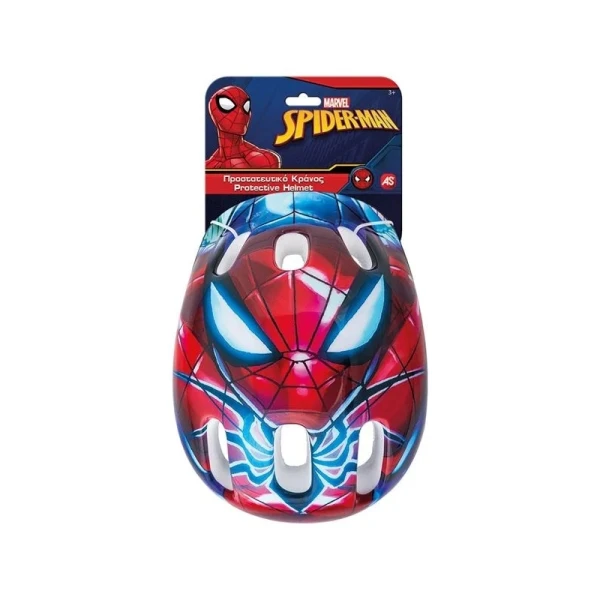 AS PROTECTIVE HELMET SPIDERMAN FOR AGES 3+