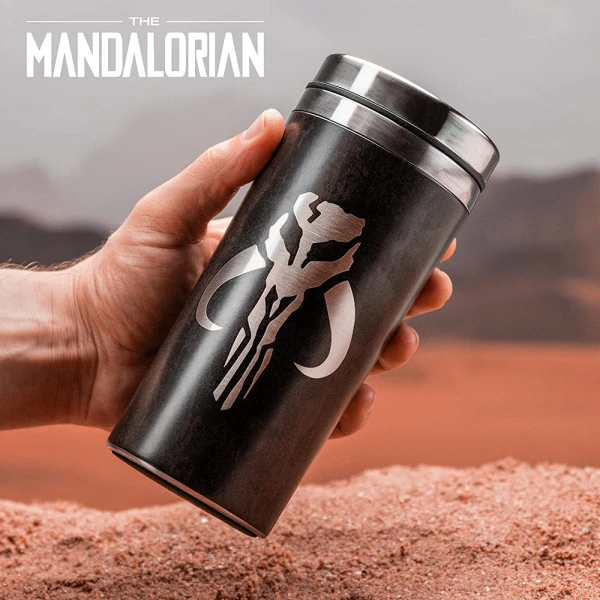 PALADONE THE MANDALORIAN TRAVEL MUG 450 ML PP7332MAN