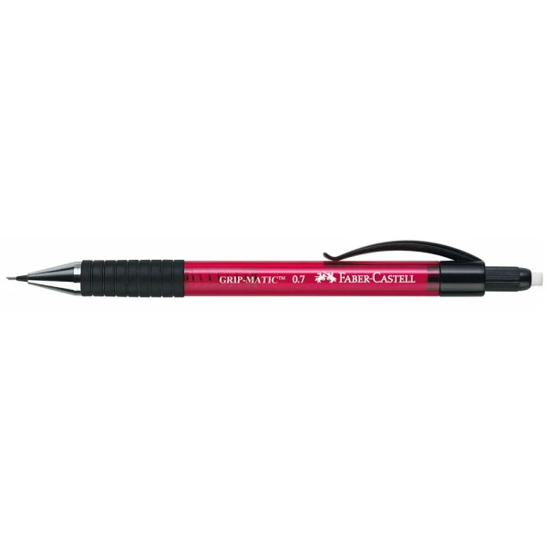 FABER-CASTELL ΜΗΧΑΝΙΚΟ ΜΟΛΥΒΙ GRIPMATIC 0.7 mm ΚΟΚΚΙΝΟ