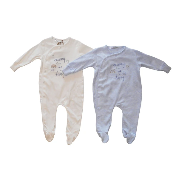 ENERGIERS BABY SET 2 pcs BODYSUIT ECRU