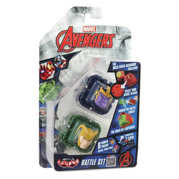 BATTLE CUBES AVENGERS - THANOS VS. LOKI