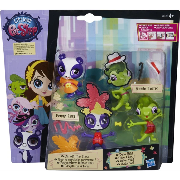 LITTLEST PETSHOP PET PAIRS AND FASHIONS 