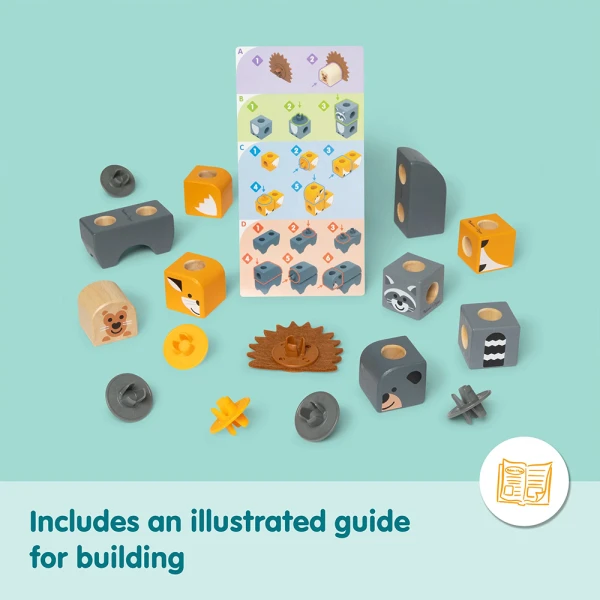 MELISSA & DOUG BLOCKABLES FOREST FRIENDS