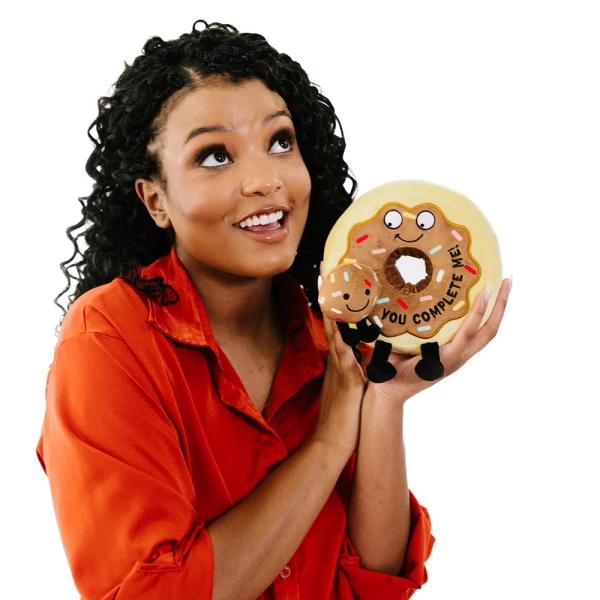 PUNCHKINS PLUSH DONUT - YOU COMPLETE ME