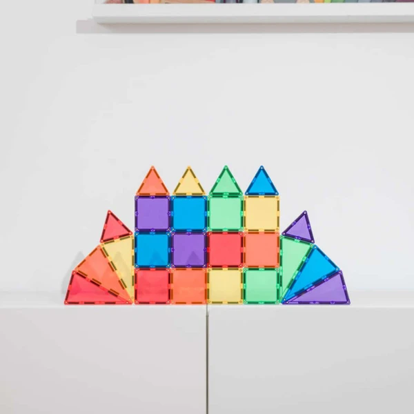 CONNETIX ΜΑΓΝΗΤΙΚΑ ΤΟΥΒΛΑΚΙΑ RAINBOW MINI PACK 24 τεμ.