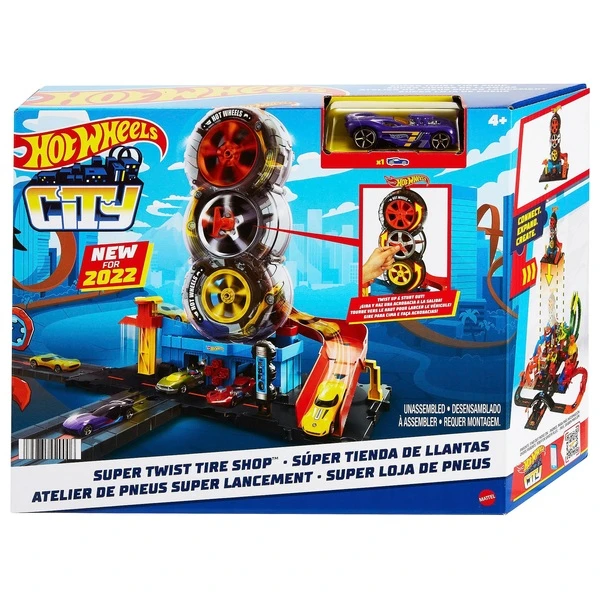 HOT WHEELS SUPER TWIST TIRE SHOP