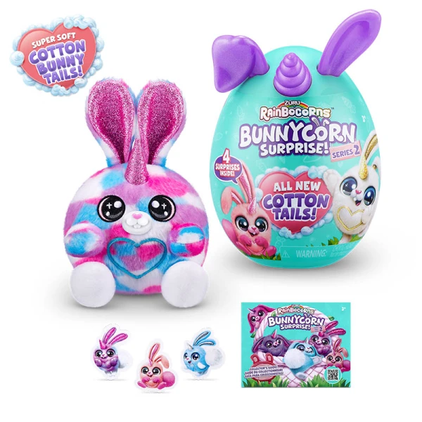 ΑΥΓΟ RAINBOCORNS BUNNYCORNS SERIES 2 - 6 ΣΧΕΔΙΑ