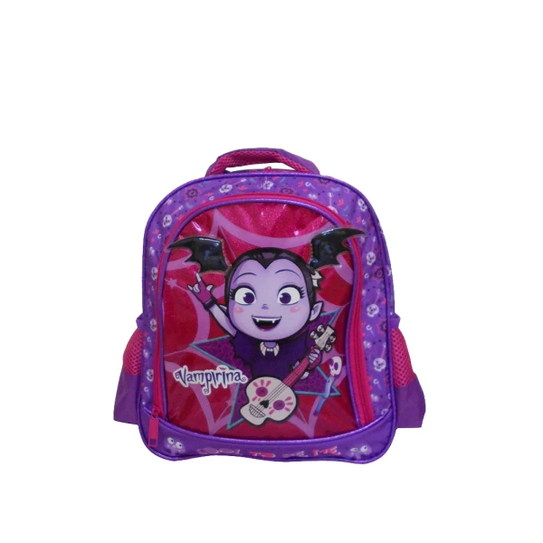 SCHOOL BACKPACK 27Χ10Χ31 cm WITH 2 CASES VAMPIRINA