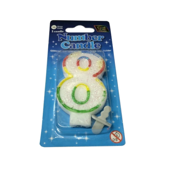 BIRTHDAY CANDLE FROM Νο 0 UNTIL Νο 9 AND ?