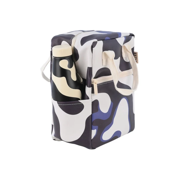 ESTIA HOME ART LUNCH BAG 7L -  BOLD DRIFT