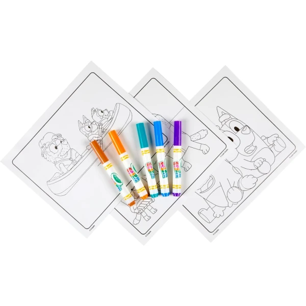 CRAYOLA COLOR WONDER BLUEY COLORING SET