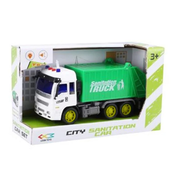 CLEANING VEHICLE WITH LIGHTS AND SOUNDS