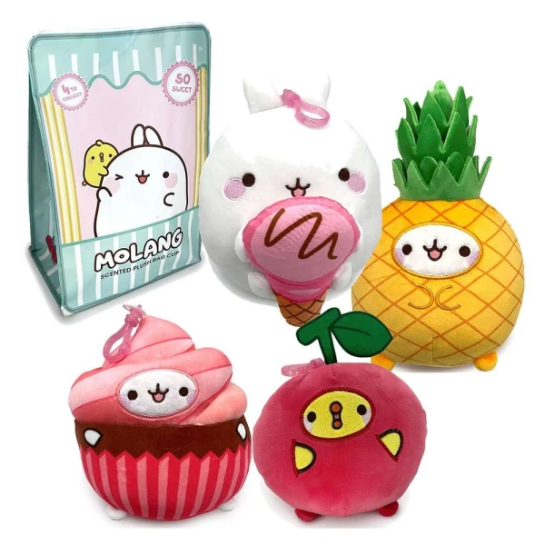 MOLANG SCENTED PLUSH 20 cm SURPRISE WITH CLIP