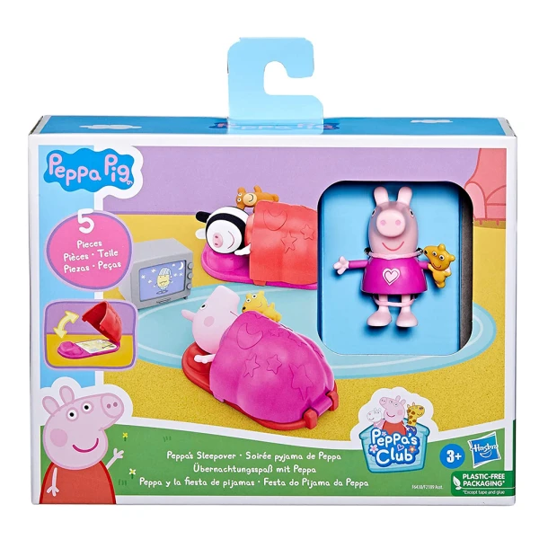 PEPPA PIG ΣΕΤ ΠΑΙΧΝΙΔΙΟΥ SLEEPOVER MOMENTS