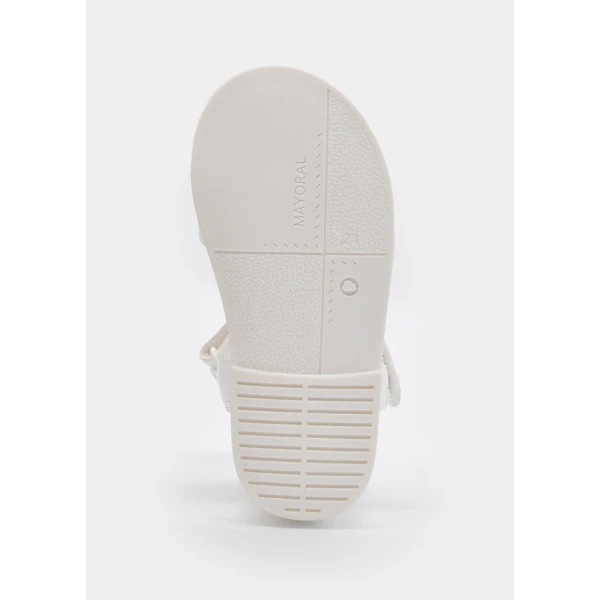 MAYORAL SANDALS BOWS WHITE 