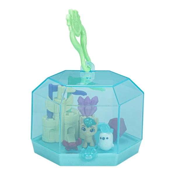 MY LITTLE PONY MINI WORLD MAGIC CRYSTAL KEYCHAIN - HITCH TRAILBLAZER