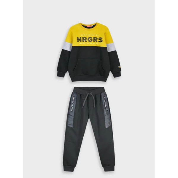ENERGIERS TRACKSUIT BOY CHARCOAL