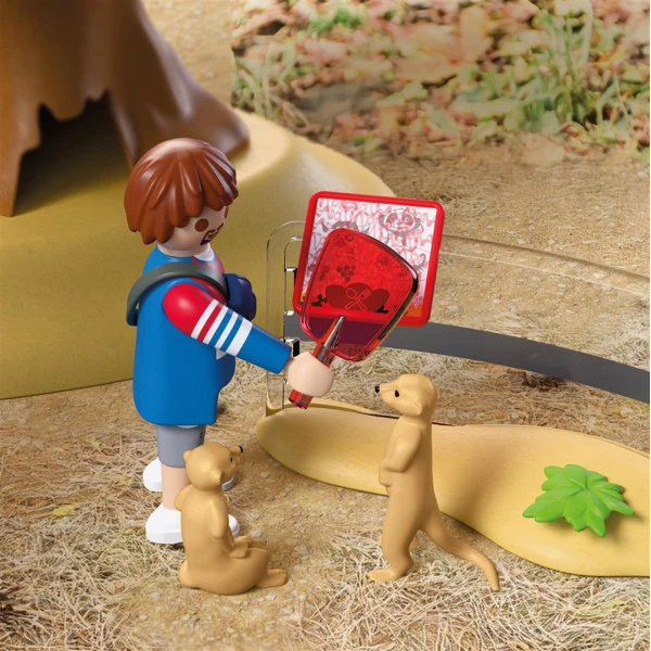 PLAYMOBIL ANIMALS & FRIENDS  ZOO WILDERNESS CLIMBING PARK