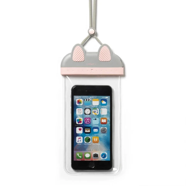 LEGAMI WATERPROOF PHONE POUCH KITTY