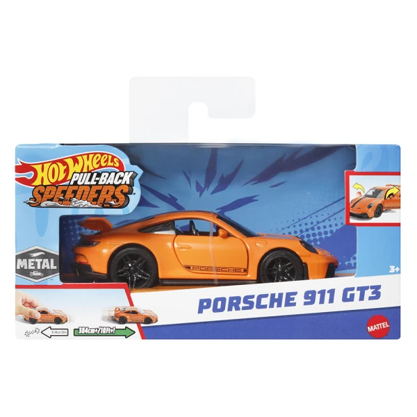 HOT WHEELS ΑΥΤΟΚΙΝΗΤΑΚΙΑ PULL BACK 1:43 SPEEDERS - ΔΙΑΦΟΡΑ ΣΧΕΔΙΑ