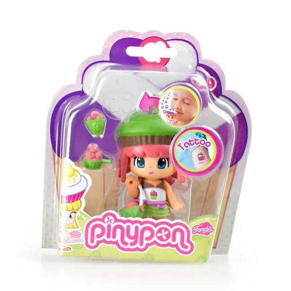 ΦΙΓΟΥΡΕΣ PINY PON CUPCAKE - ΣΕ 6 ΣΧΕΔΙΑ