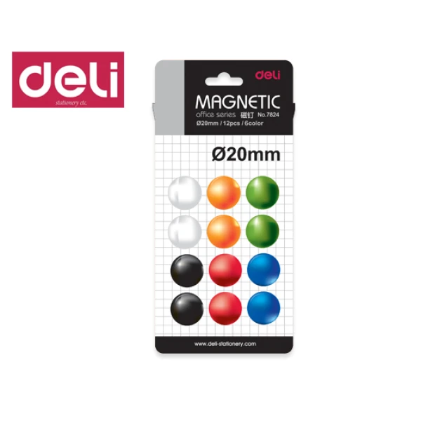 DELI ROUND MAGNETS 20mm 