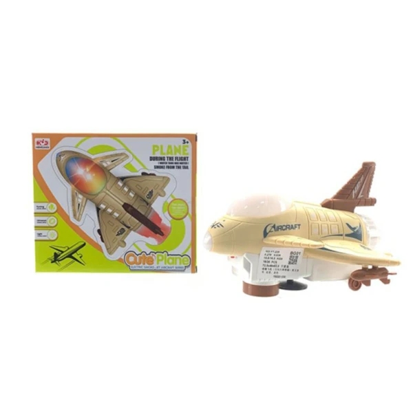 PLANE WITH LIGHTS AND SOUNDS - BEIGE