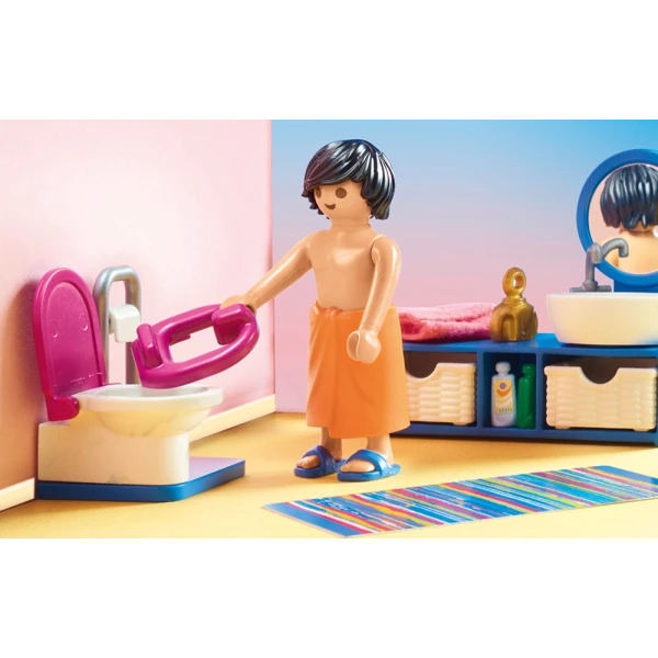PLAYMOBIL DOLLHOUSE - BATHROOM WITH TUB