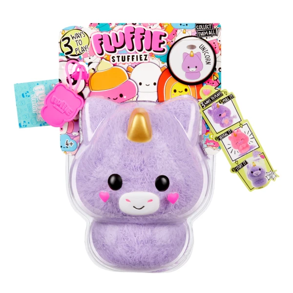 FLUFFIE STUFFIEZ SMALL PLUSH - UNICORN