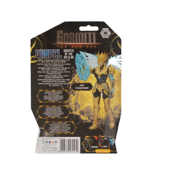 GORMITI THE NEW ERA BASIC FIGUER 15 cm - WINDEL