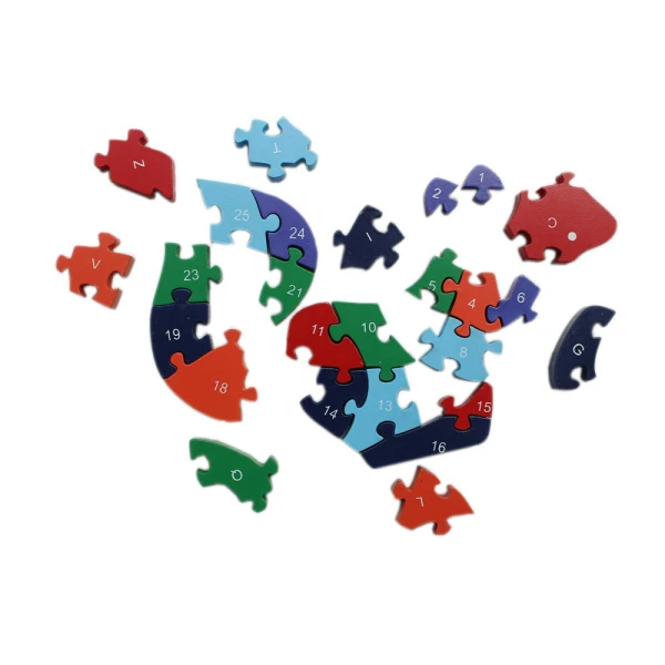 WOODEN PUZZLE TEDDY BEAR
