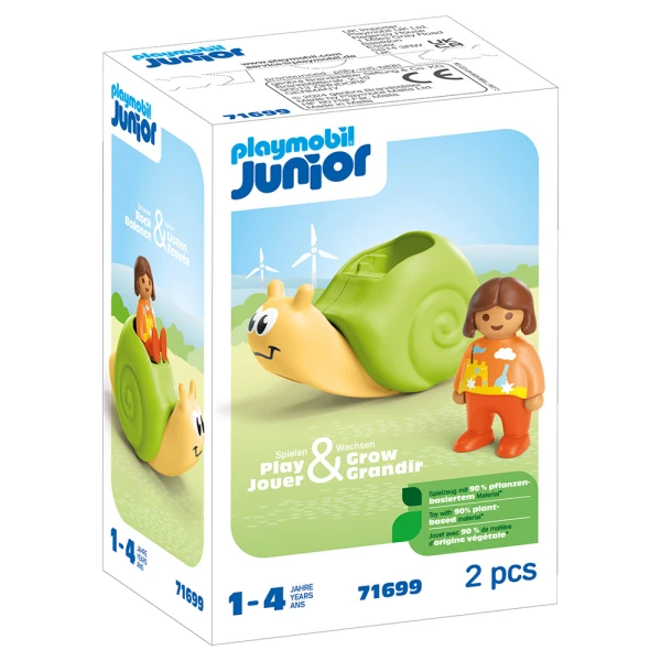 PLAYMOBIL JUNIOR ΤΡΑΜΠΑΛΑ-ΣΑΛΙΓΚΑΡΙ