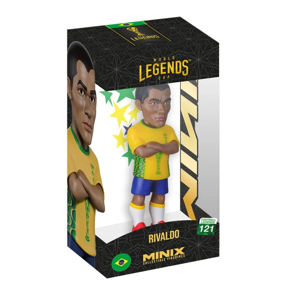 MINIX LEGENDS WORLD CUP BRAZIL FIGURE 12 cm RIVALDO