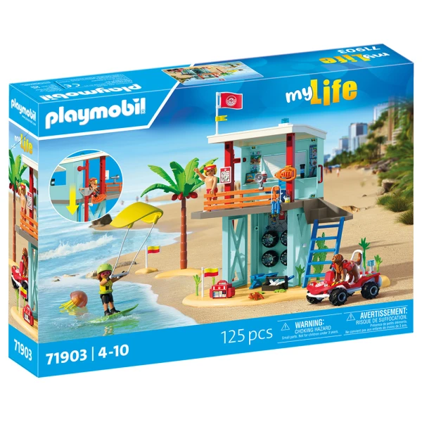PLAYMOBIL MY LIFE ΠΥΡΓΟΣ ΝΑΥΑΓΟΣΩΣΤΗ ΚΑΙ ΟΧΗΜΑ ΠΑΡΑΛΙΑΣ
