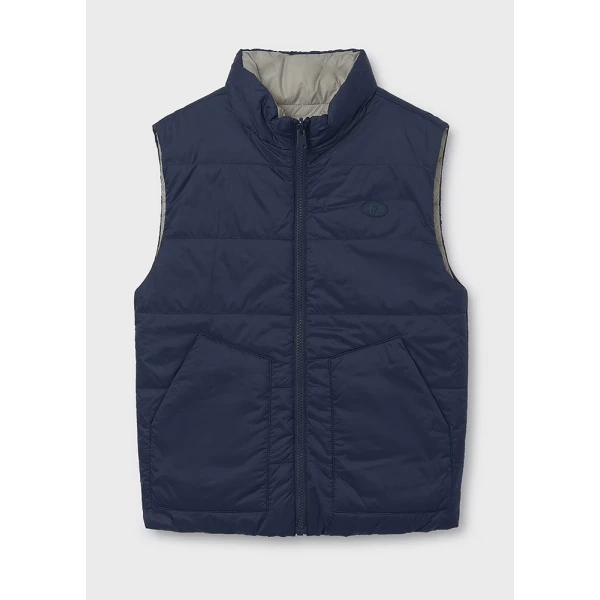 MAYORAL VEST REVERSIBLE NAVY BLUE 