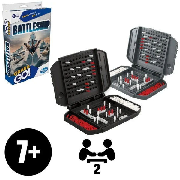 BOARD GAME BATTLESHIP GRAB AND GO