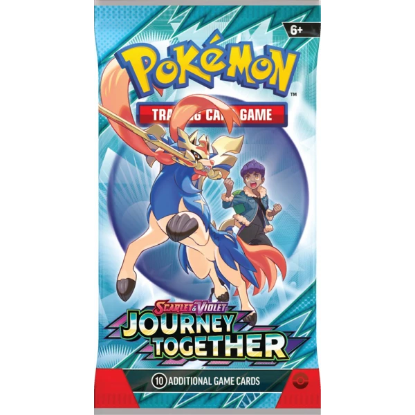POKEMON SV9 JOURNEY TOGETHER BOOSTER - 4 ΣΧΕΔΙΑ