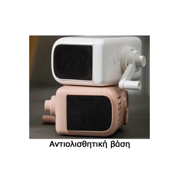 DELI DESKTOP SHARPENER WITH MUSIC - 3 COLORS