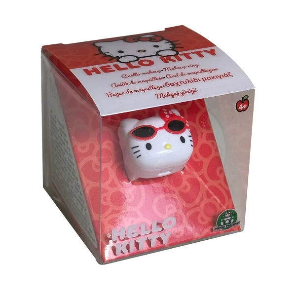 HELLO KITTY RING WITH LIP BALM - SEVERAL DESIGNS