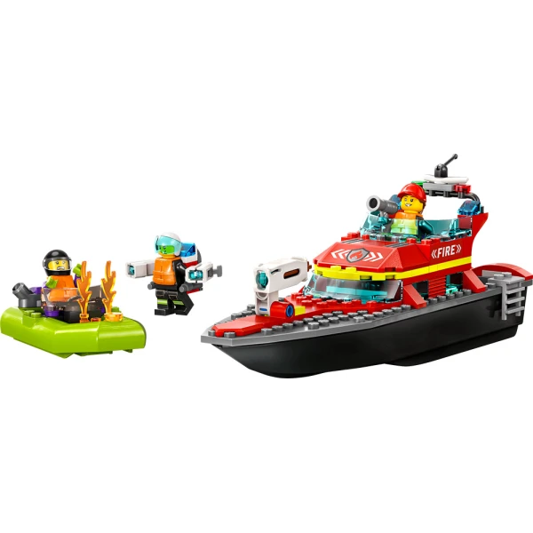 LEGO® CITY ΔΙΑΣΩΣΤΙΚΟ ΠΥΡΟΣΒΕΣΤΙΚΟ ΣΚΑΦΟΣ