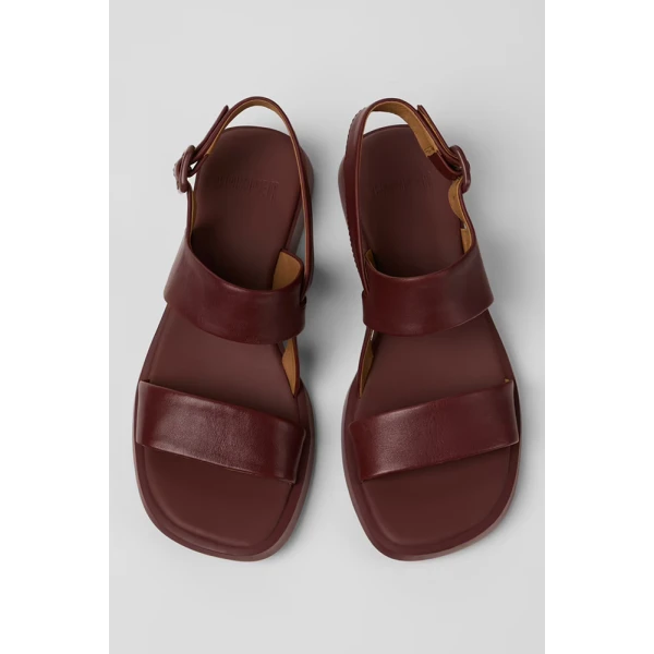 CAMPER WOMEN\'S SANDALS DANA BURGUNDY