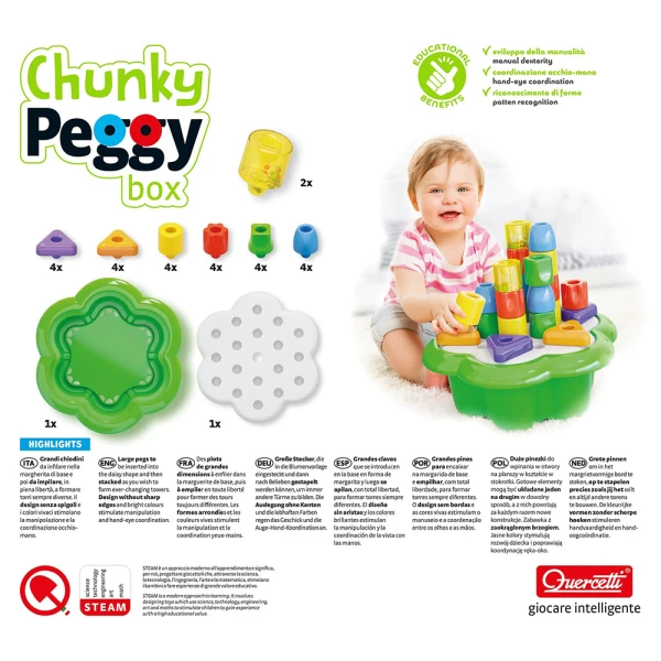 QUERCETTI CHUNKY PEGGY BOX 28 pcs