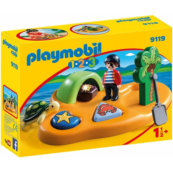 PLAYMOBIL 1.2.3 ΠΕΙΡΑΤΙΚΟ ΝΗΣΙ