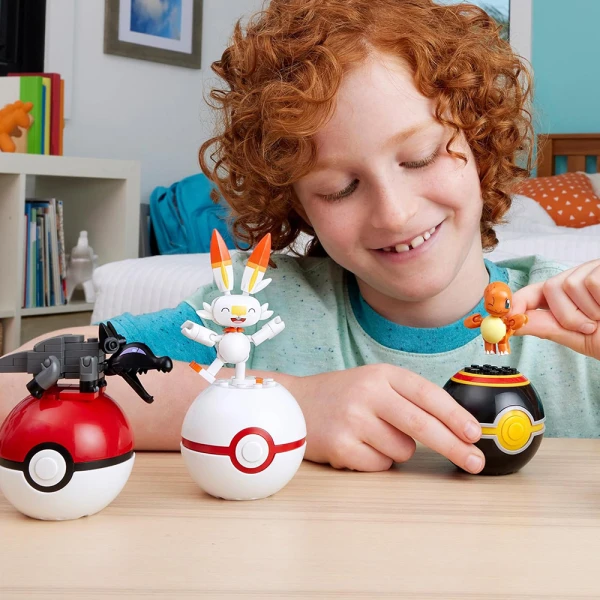 MEGA POKEMON FIRE TEAM 105 pcs