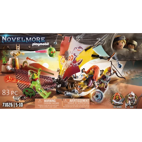 PLAYMOBIL NOVELMORE SAL\'AHARI SANDS - ΜΑΧΗ ΣΤΟΥΣ ΑΜΜΟΛΟΦΟΥΣ