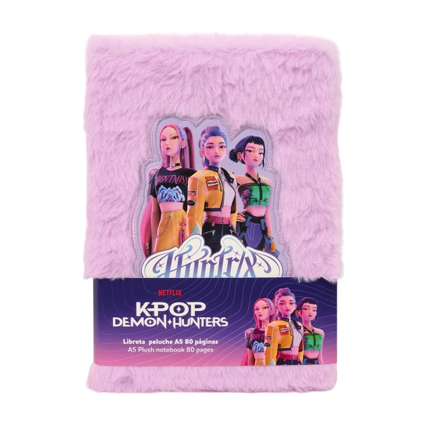 PLUSH NOTEBOOK K-POP DEMON HUNTERS