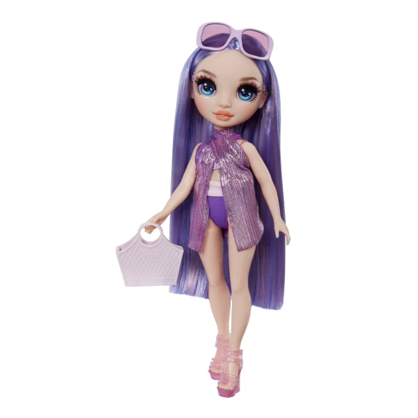 RAINBOW HIGH SWIM & STYLE FASHION ΚΟΥΚΛΑ VIOLET (PURPLE)